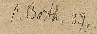 Firma 6 — Paul Basilius Barth · In basso a destra