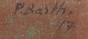 Firma 5 — Paul Basilius Barth · In alto a destra