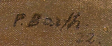 Firma 3 — Paul Basilius Barth · In alto a destra