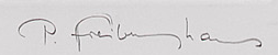 Firma 2 — Paul Freiburghaus · Nel margine inferiore destro, sotto l’immagine stampata.