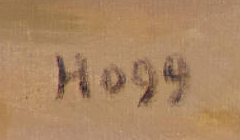 Signature — Paul Hogg · Lower right