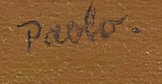 Signature 2 — Paul Jakob Müller · En bas à droite