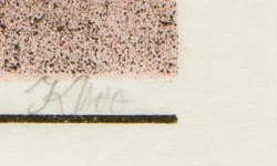 Signature 3 — Paul Klee · En bas à droite de la feuille, au-dessus du filet de fin.