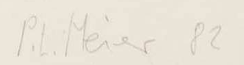 Signature — Paul Louis Meier · Lower right