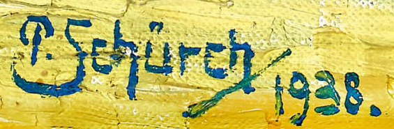 Firma 2 — Paul Schürch · In basso a destra