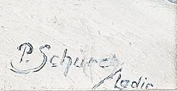 Firma 4 — Paul Schürch · In basso a destra