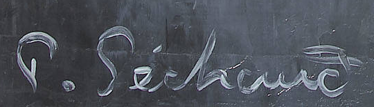 Signature 5 — Paul Séchaud · Lower left