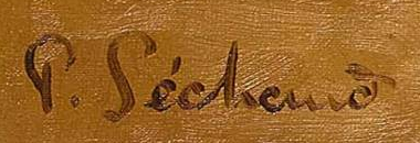 Signature 4 — Paul Séchaud · Lower left