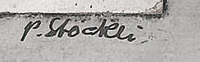 Signature 3 — Paul Stöckli · At the lower right margin, just below the collage.