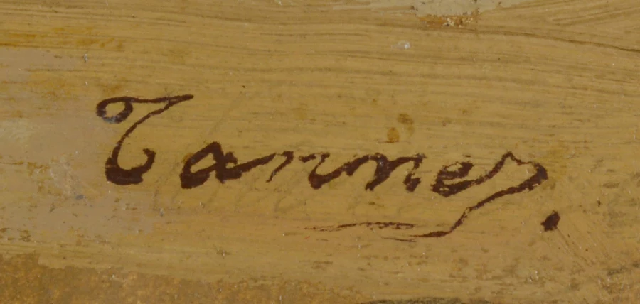 Signature — Paul Tanner · En bas à droite de la toile.