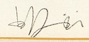 Signature — Pedro Pedrazzini · At the lower right of the watercolor