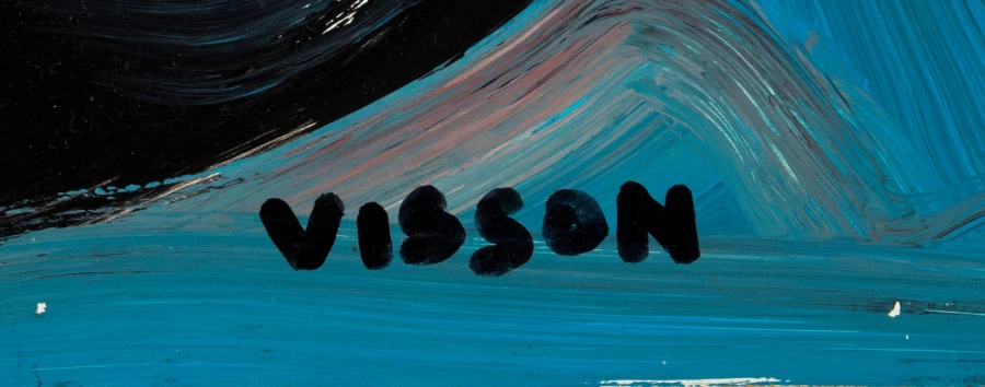 Signature 2 — Philippe Visson · En bas à droite de l’œuvre.