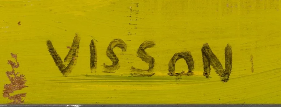 Signature 3 — Philippe Visson · En bas à droite de la composition.