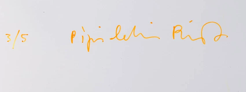 Signature — Pipilotti Rist · Au verso, en bas à gauche.