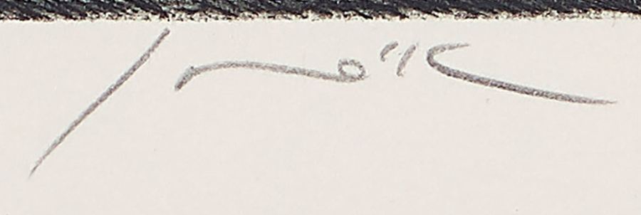 Signature 1 — Pravoslav Sovak · Dans la marge inférieure, au centre, sous l’image.