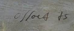 Signatur — Raffaello Ossola · Unten rechts
