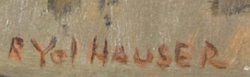 Signature 9 — Renée Yolanda Hauser · Lower right