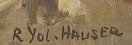 Signature 3 — Renée Yolanda Hauser · Lower left