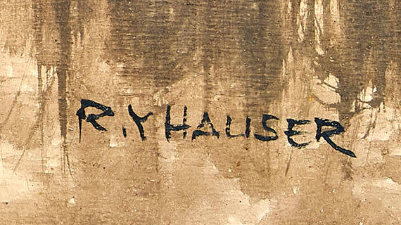 Signature 5 — Renée Yolanda Hauser · Lower right