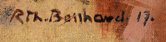 Signatur — Rodolphe-Théophile Bosshard