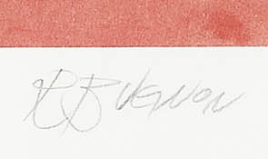 Firma 1 — Roland Bugnon · In basso a destra, sotto l’immagine stampata.