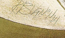 Firma 4 — Roland Bugnon · Nel margine inferiore destro del foglio.