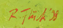 Signature — Roland Flück · En bas à droite