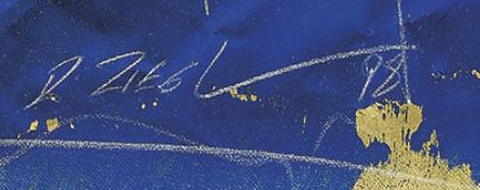 Signature — Rolf Ziegler · En bas à droite