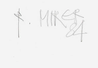 Signature 5 — Rudolf Mirer · En bas à droite