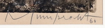 Signature — Rudolf Mumprecht