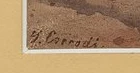 Signature 2 — Salomon Corrodi · En bas à gauche de l’aquarelle.