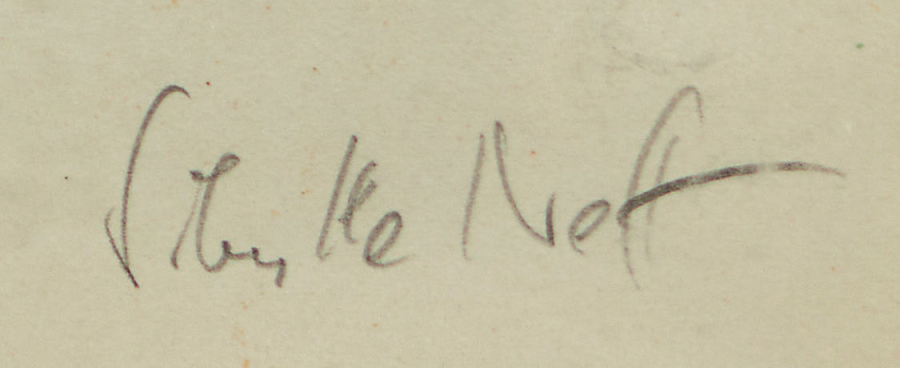 Signature — Sibylle Neff · En bas à droite