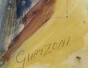 Firma 1 — Stéphanie Guerzoni · In basso a destra della composizione, sulla superficie dipinta.