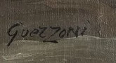 Firma 4 — Stéphanie Guerzoni · Nell’angolo inferiore destro della tela.