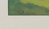 Signature — Théodore Appia · En bas à gauche de la surface peinte.