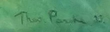 Signature — Théodore Pasche · En bas à droite de l’œuvre.