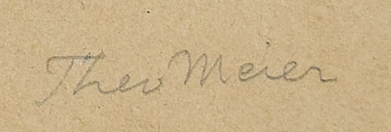 Signature 5 — Theomeier genannt Meier aus Bali · En bas à droite