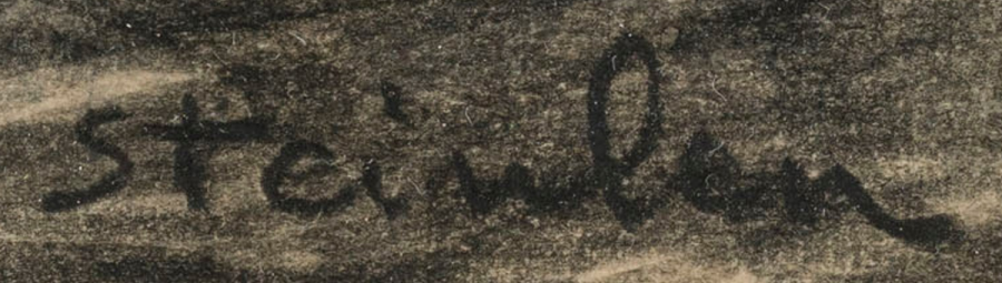 Signature 3 — Théophile-Alexandre Steinlen · Lower right of the drawing