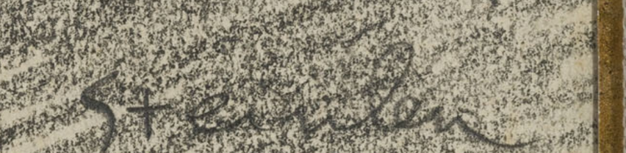Signature 4 — Théophile-Alexandre Steinlen · At the lower right of the sheet.