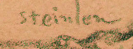 Signature 8 — Théophile-Alexandre Steinlen · Lower right