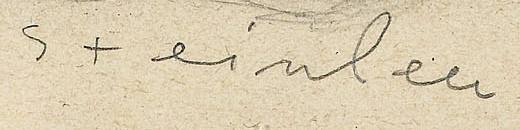Signature 5 — Théophile-Alexandre Steinlen · lower centre