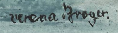 Signature 3 — Verena Broger · En bas à droite