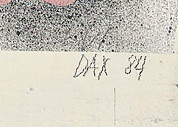 Signature 2 — Vinzenz Daxelhofer · En bas à droite de l’œuvre