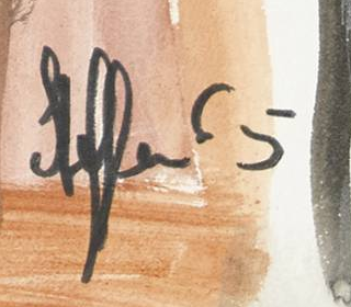 Signature 9 — Walter Arnold Steffen · Lower right