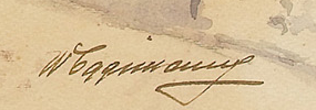 Signature — Walter Eggimann · En bas à droite