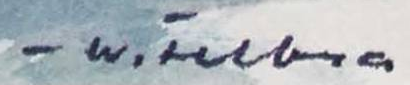 Signature 8 — Walter Feller-Brand · En bas à droite