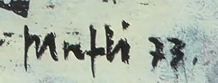 Signature — Walter Mafli · bas droite