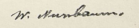 Signature 2 — Walter Nussbaum · En bas à droite, sur le support.