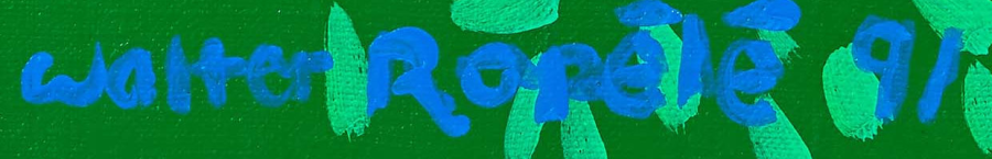 Firma 7 — Walter Ropélé · In basso a sinistra