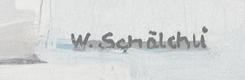 Firma 2 — Walter Schälchli · In basso a destra